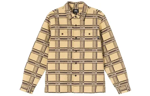 Stussy Shirts Men's Lapel Moderate Other