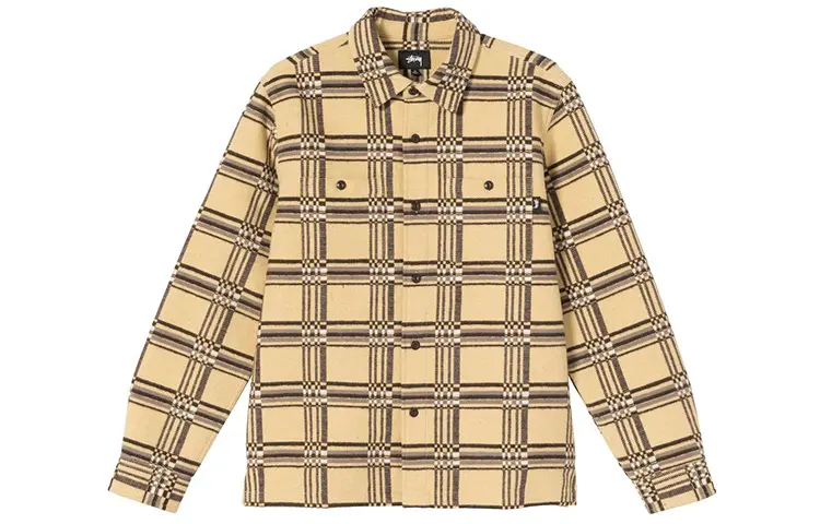 Stussy Shirts Men's Lapel Moderate Other