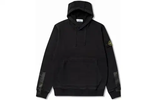 STONE ISLAND Printed Hooded Sweatshirt