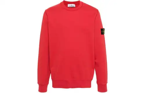 STONE ISLAND Junior Compass Badge Crewneck Sweatshirt