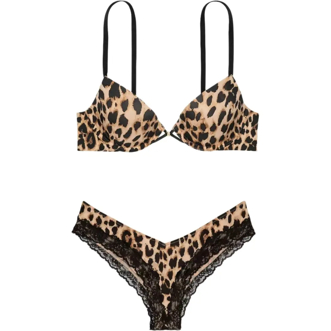Victoria's Secret Underwear Set Women's Leopard Print