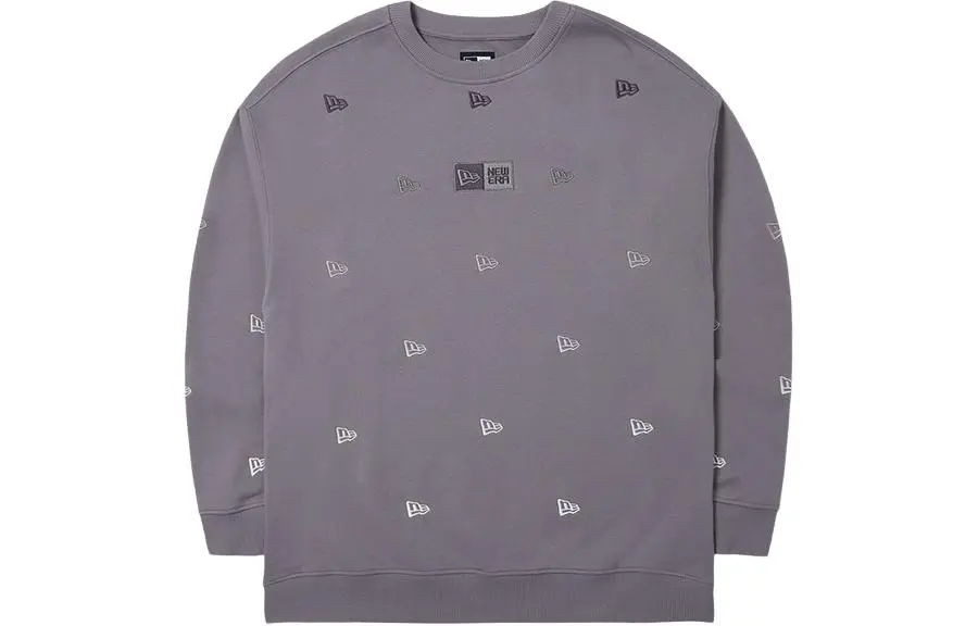 New Era SS24 Sweatshirt Unisex Gray