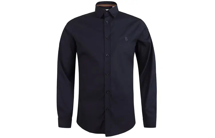 Burberry Shirt Men's Marine Blue