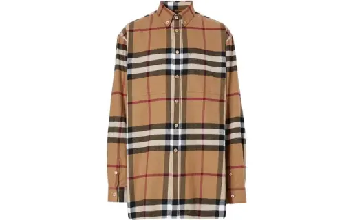 Burberry Shirt Men's Birch Brown