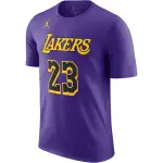 Jordan x NBA Los Angeles LakersEdition Statement T Shirt Men's Purple Field