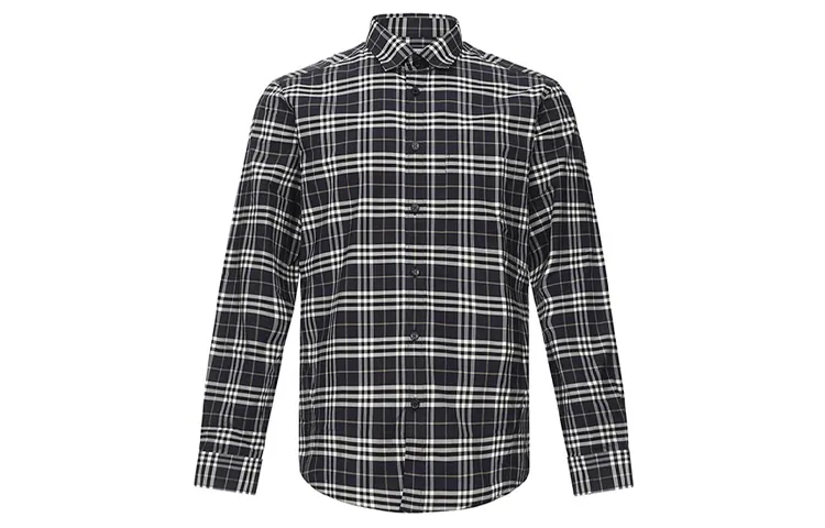 Burberry Shirt Men's Dark Regency Blue