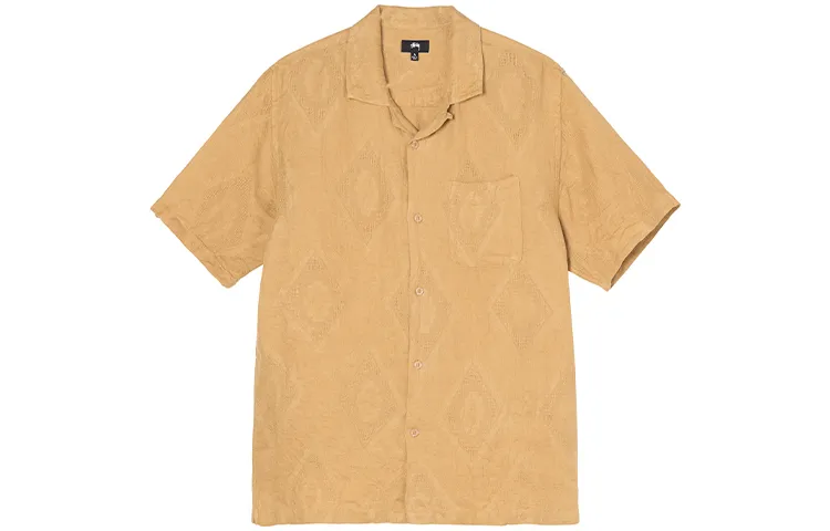 Stussy Shirts Men's Lapel Moderate Shirt