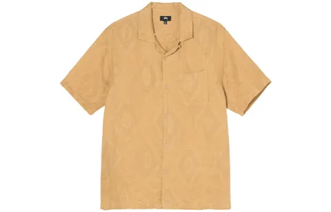Stussy Shirts Men's Lapel Moderate Shirt
