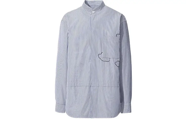 UNIQLO Jil Sander Shirt Men's Lake Blue
