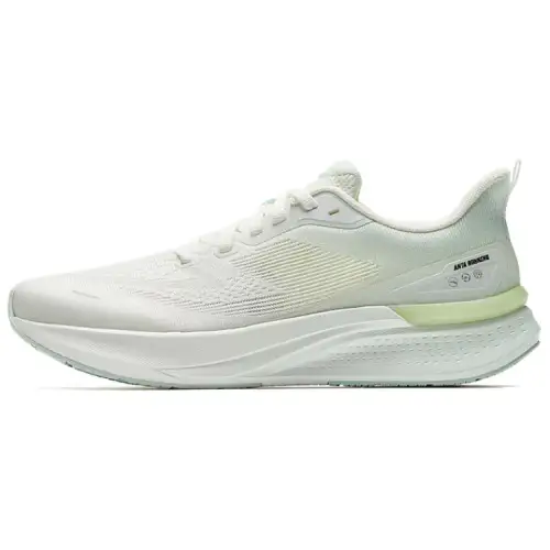 Anta Hydrogen Run 7 Fabric Breathable Lightweight Rebound Low top Casual Running Shoes Women's White Green