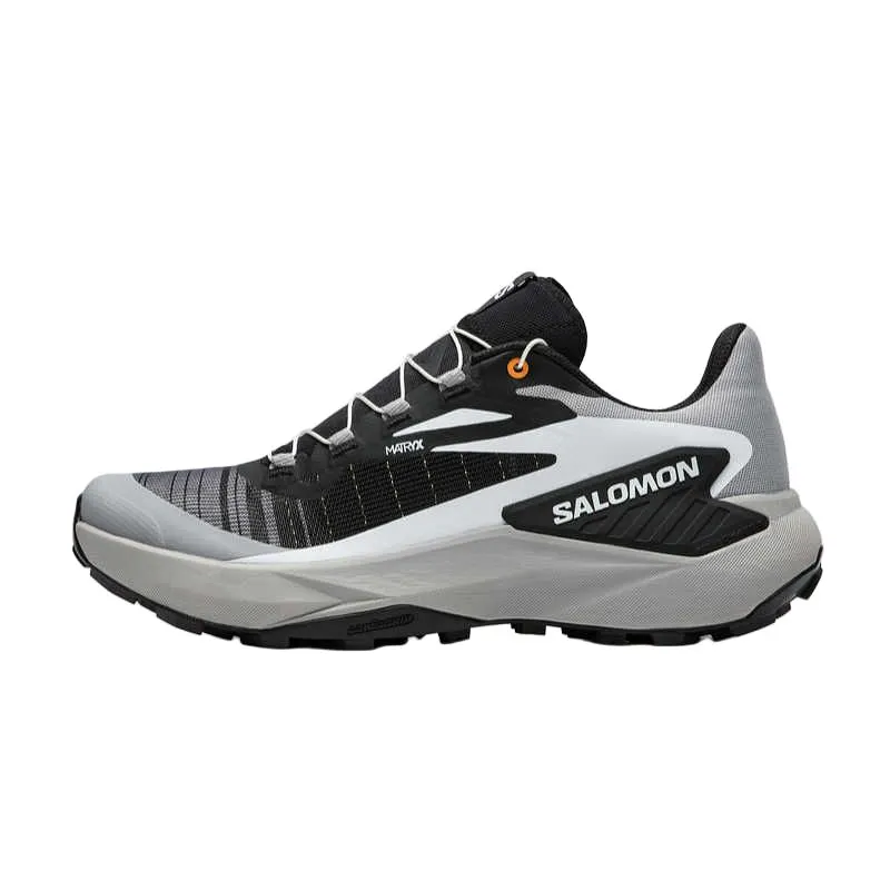 SALOMON GENESIS Trail Running Shoes Men's Black Gray