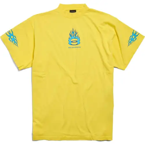 Balenciaga Burning Unity Large Fit T Shirt