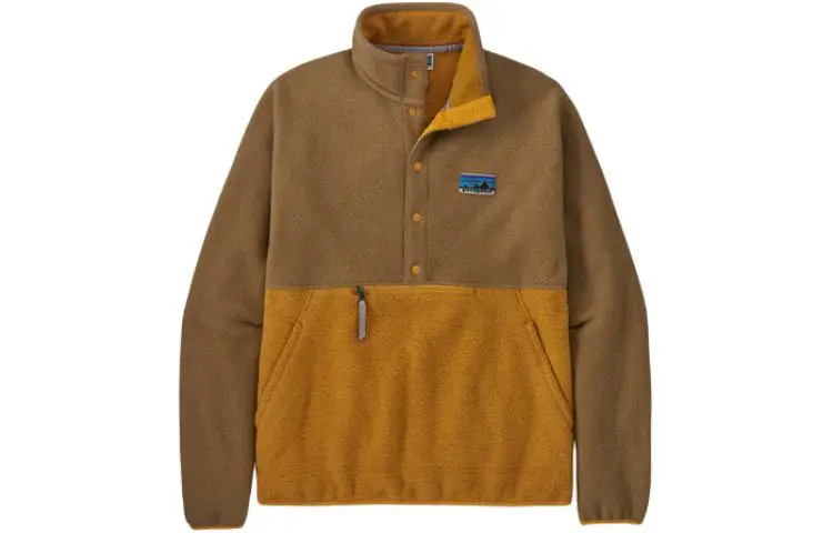 Patagonia Snap-T Sweatshirts Unisex Stand Collar Moderate Regular
