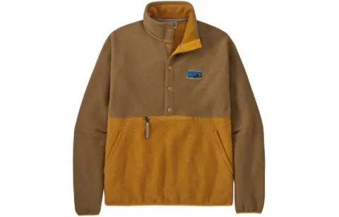 Patagonia Snap-T Sweatshirts Unisex Stand Collar Moderate Regular