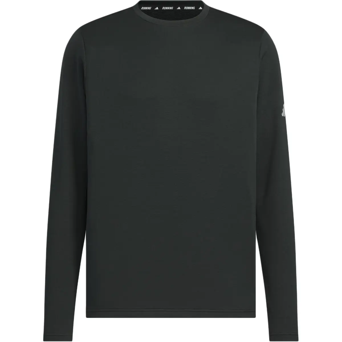Adidas FW24 ESS RN T LS WR Running T Shirt Men's Black/Dark Silver Gray