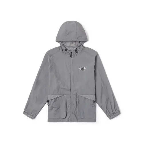Vans Jackets Unisex Gray Hooded Moderate Other