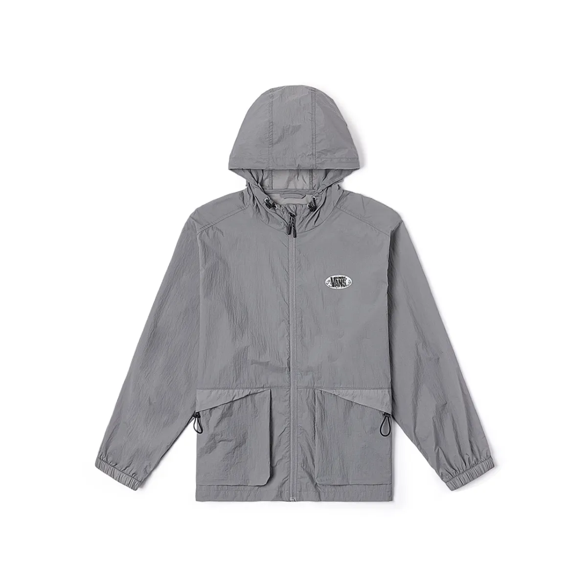 Vans Jackets Unisex Gray Hooded (Non-detachable) Moderate