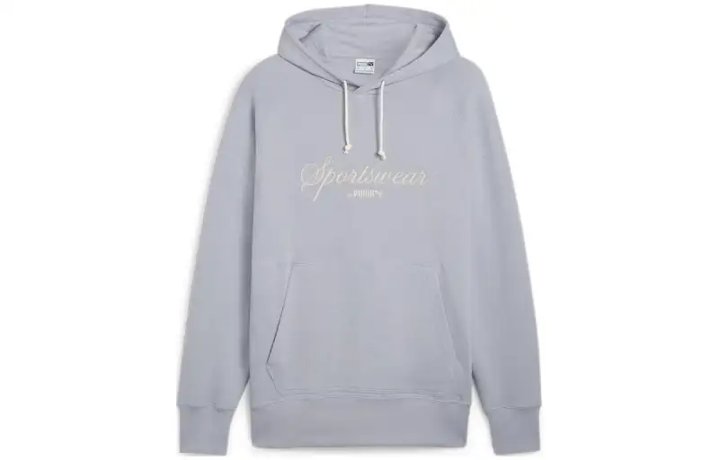 PUMA CLASSICS Sweatshirts Men's Gray Hooded Moderate Other