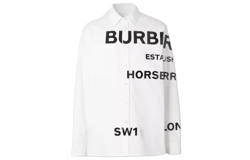 Burberry Shirts Men's Lapel Moderate Other