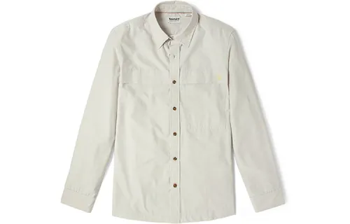 Timberland Shirts Men's White Lapel Moderate Shirt