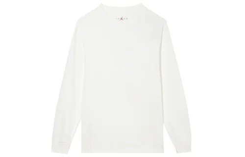 Jordan Wordmark T Shirt Men's Sail White/Legend Light Umber