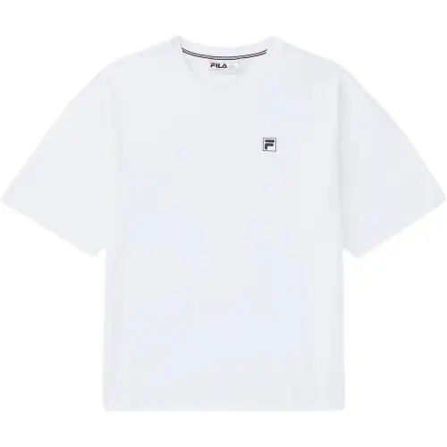 FILA Golf FW24 Country Club Course Map Bo T Shirt Unisex White
