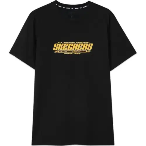Skechers T Shirt Men's Carbon Black