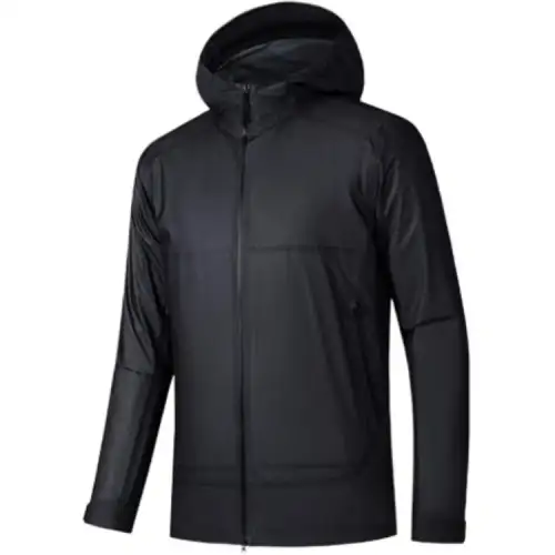 Anta Outdoor Collection Breathable Thermal Windbreaker Jacket Men's Basic Black