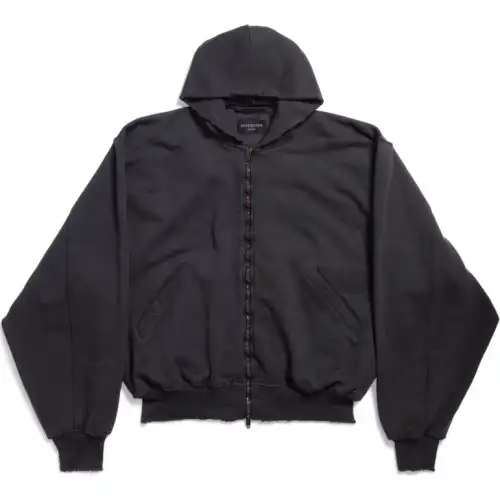 Balenciaga Sweatshirt Loose Fit Men's Black