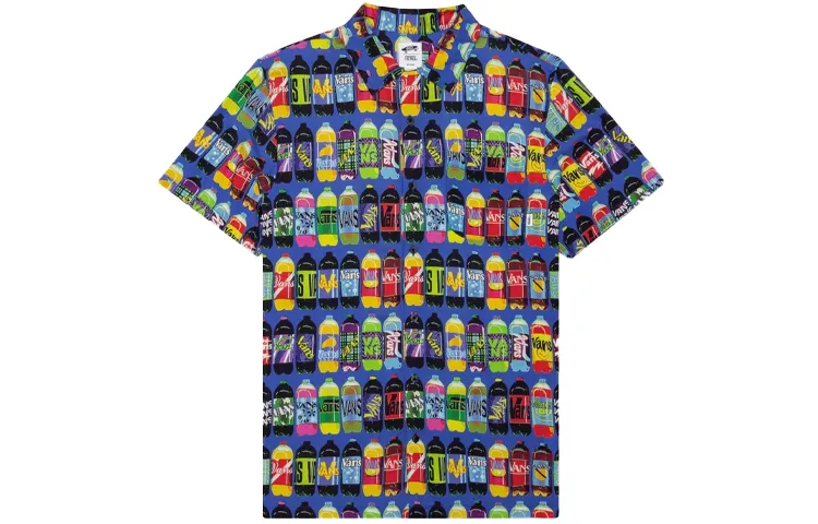 Vans x Fergus Purcell Shirt Men's Blue