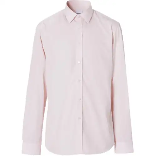 Burberry Shirts Men's Pink Polo Collar Moderate