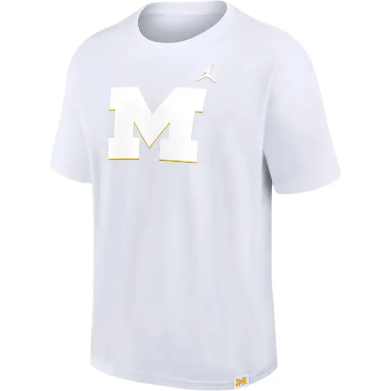 Jordan Michigan Wolverines Statement Max90 Men's Nike College T Shirt