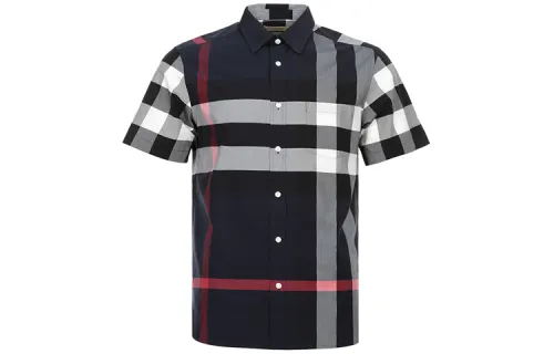 Burberry Shirt Men's Marine Blue