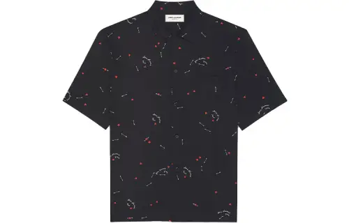 Saint Laurent cupid-print shirt