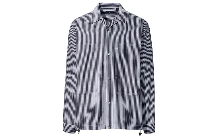 UNIQLO x JIL SANDER Shirt Men's Dark Blue