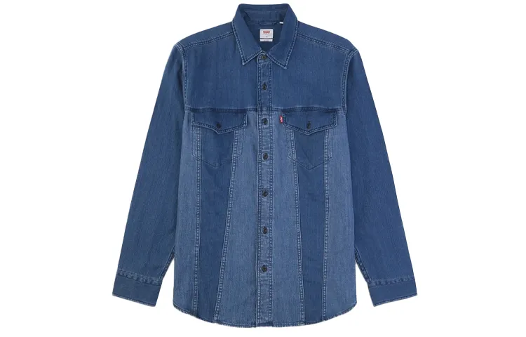 Levis Shirts Men's Denim Lapel Moderate Other