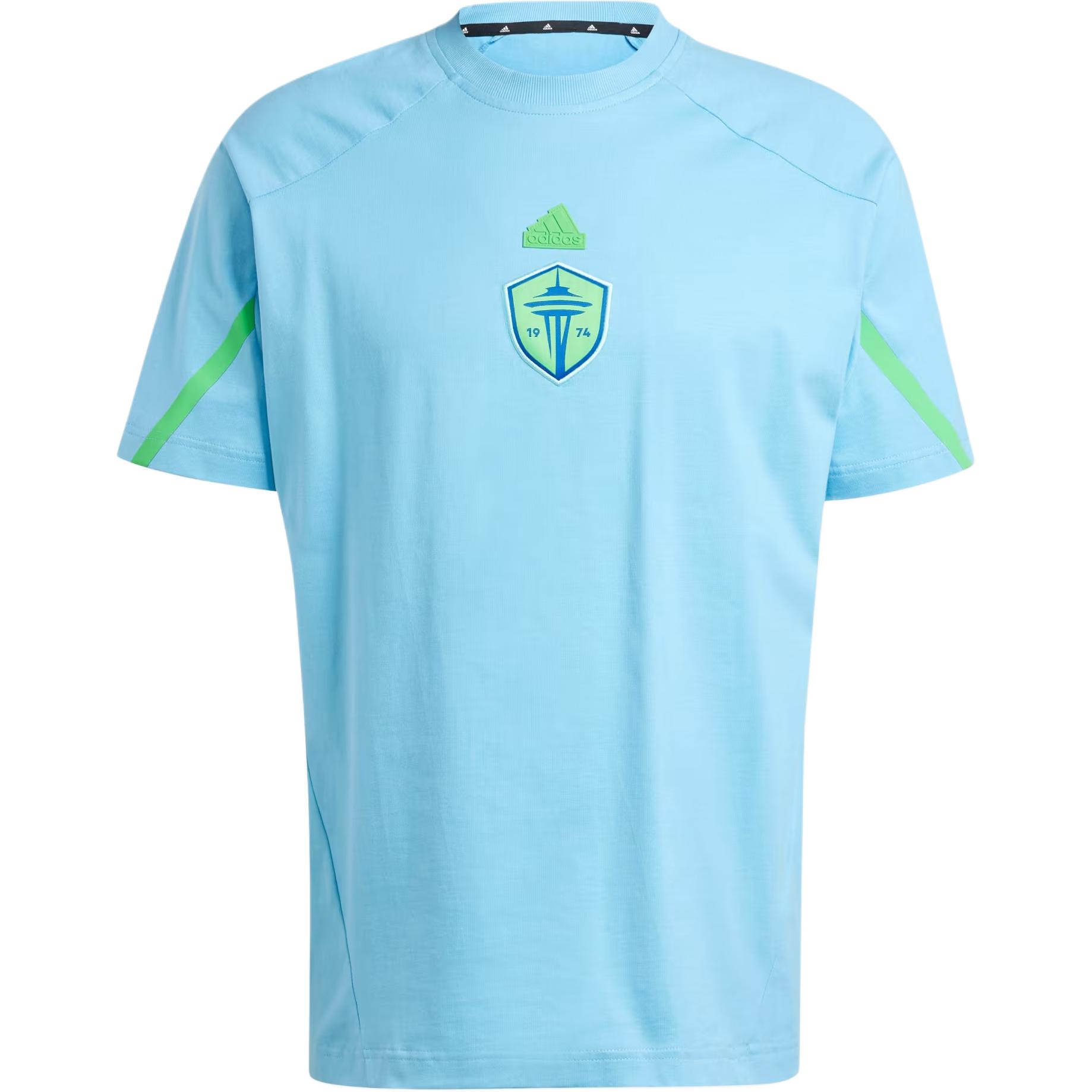 Adidas Seattle Sounders Fc Designed For Gameday Travel Tee