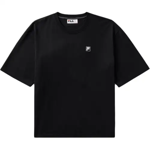 FILA Golf FW24 Country Club Course Map Bo T Shirt Men's Black