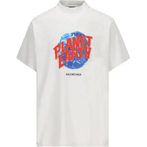 Balenciaga Planet Earth Oversized T Shirt
