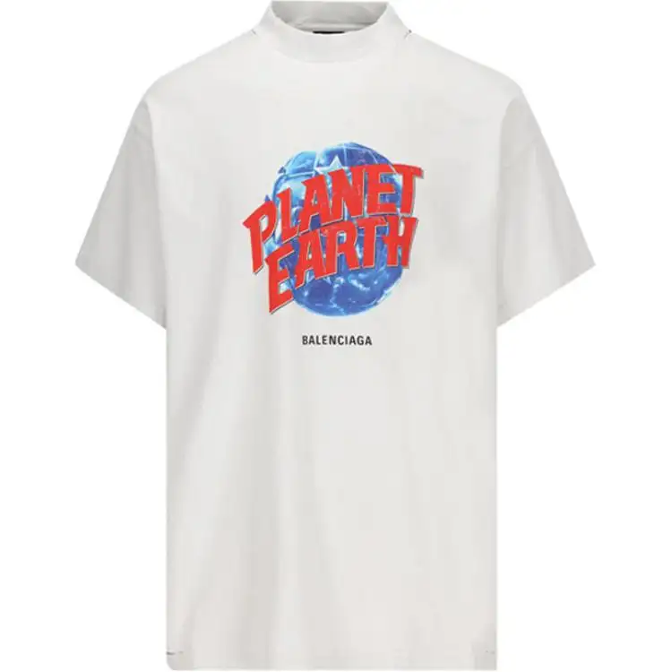 Balenciaga Planet Earth Oversized T Shirt