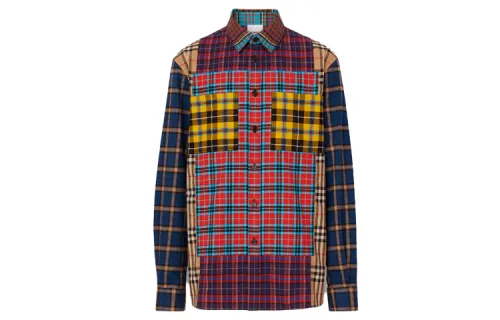 Burberry Shirt Men's Marine Blue