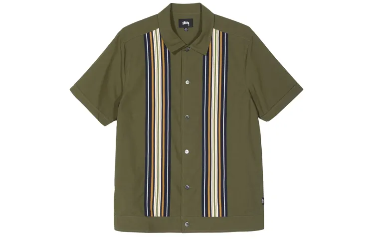 Stussy Shirts Men's Square Collar Moderate Other