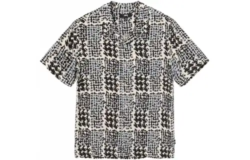 Stussy Hand Drawn Houndstooth Shirt