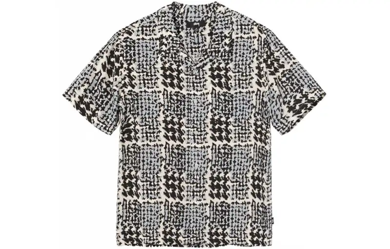Stussy Hand Drawn Houndstooth Shirt