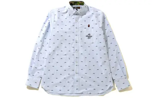 A BATHING APE Shirts Men's Lapel Moderate Other