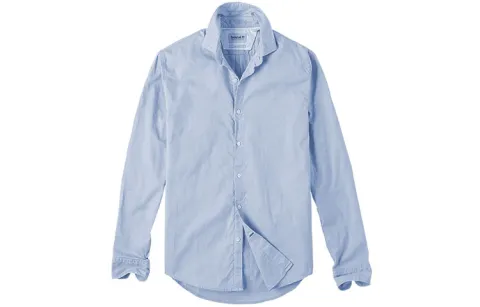 Timberland Shirt Men's Sky Blue White