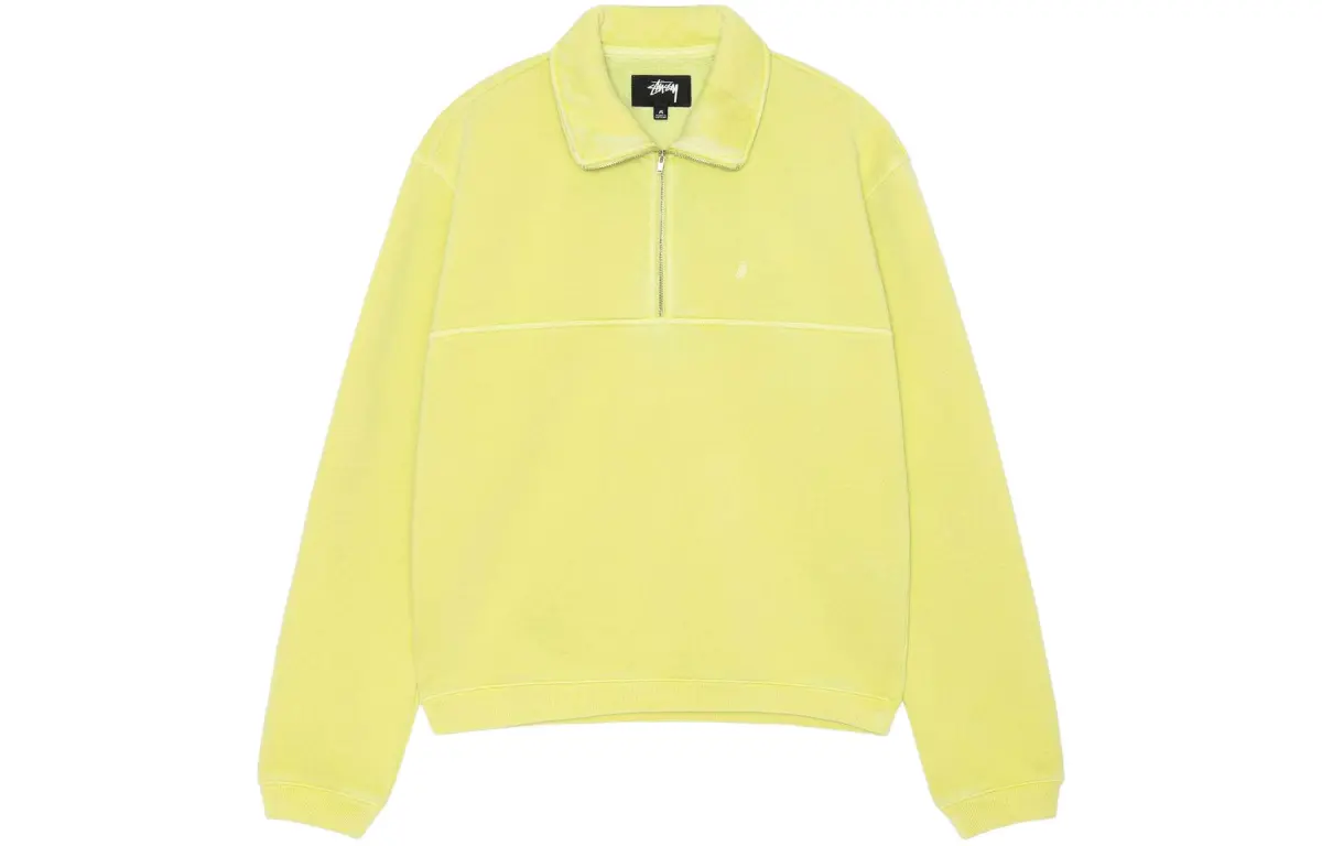 Stüssy Half zip Fleece Sweatshirt