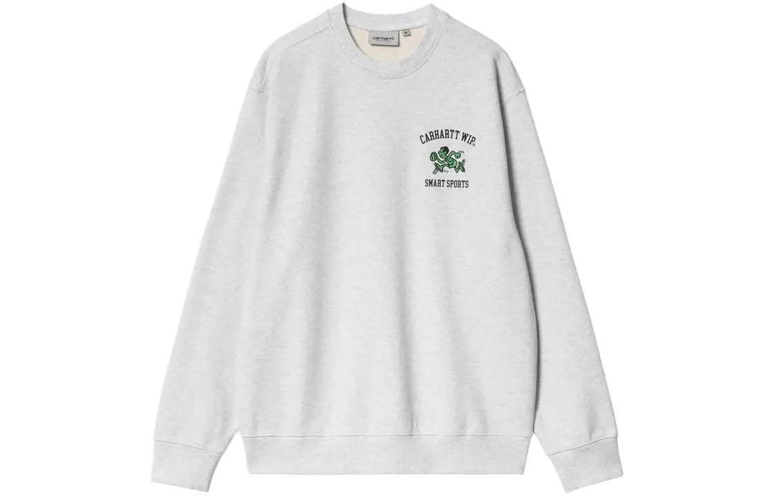 Carhartt WIP SS24 Smart Sports Sweatshirt Unisex Light Gray