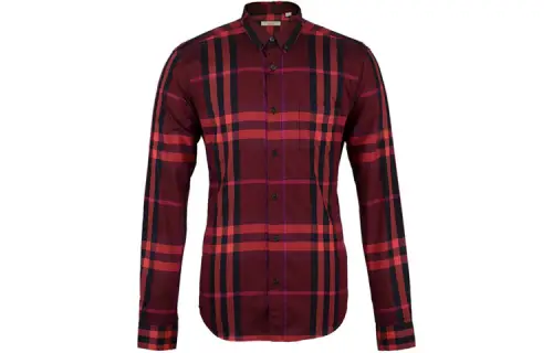 Burberry Pre Owned Checked Shirt