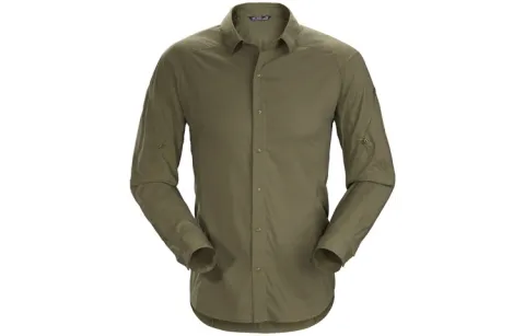Arcteryx MOTUS Shirts Men's Lapel Moderate Straight Fit